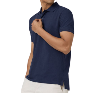 Camiseta Polo de Algodón Premium para Hombre, Producción OEM, Textura Suave, Tejido Transpirable, Suministro OEM para Exportación - Product Image 4