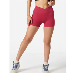 Nouvelle tendance femmes taille haute 100% coton été Shorts respirant Streetwear mode avec nœud décoration meilleure vente - Product Image 2