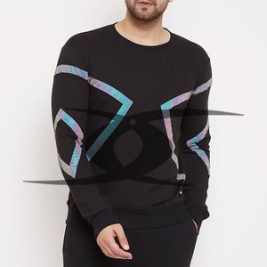 OEM/ODM alta calidad 100% algodón hombres manga larga sólido térmico invierno sudaderas personalizado Casual algodón polar pulóveres - Product Image 1
