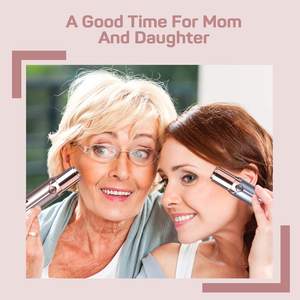 Afeitadora Eléctrica USB para Mujer, Recortadora Facial Rotatoria de Una Sola Cuchilla, la Mejor Depiladora Facial para Barbilla y Labio Superior, Sin Dolor - Product Image 6