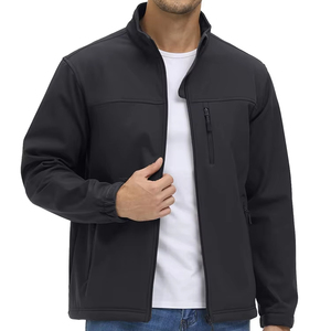 Vente en gros de veste de course imperméable au vent de haute qualité avec logo personnalisé veste coupe-vent softshell avec logo pour homme - Product Image 4