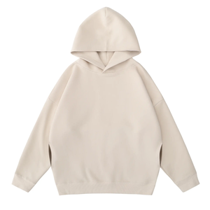 เสื้อครอปมีฮู้ดผ้าคอตตอนผ้าฟลีซแบบปรับแต่งได้ - Product Image 1