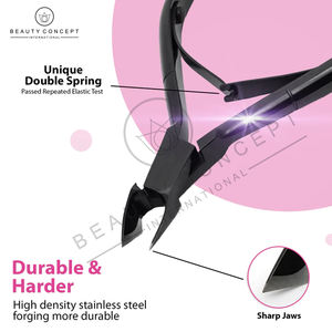 Highland Nail Nipper Black Beauty Concept International Eco-Friendly Good Selling Custom Oem Service para uñas - Product Image 5