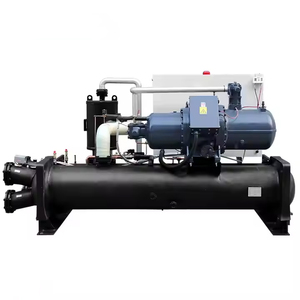 Industrial Production <strong>Line</strong> Variable Frequency Screw Chiller Unit Spray Falling Film Refrigeration with Spiral <strong>Freezer</strong> - Product Image 4