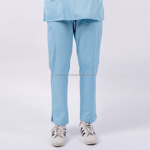 Los uniformes médicos de satén para enfermería para mujer más vendidos, uniformes médicos cortos de rayón, poliéster, Spandex, algodón, uniformes médicos de seda - Product Image 1