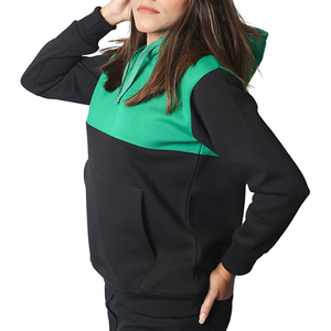 Sudadera con capucha de lana de algodón en blanco de Invierno para mujer al por mayor estilo informal de algodón personalizado de alta calidad sudaderas con capucha de algodón para mujer - Product Image 6