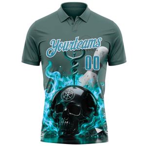 Unique Design Solid <b>Bowling</b> for <b>Shirts</b> for Men Wholesale Customized Full Sublimation 100% Polyester Canvas Breathable - Product Image 5