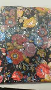 Vestido Jalabiya de Lujo Bordado a Mano con Cuentas, Diseño Floral Modesto, Largo hasta el Suelo, de Algodón con Mangas Largas para Fiestas - Product Image 2