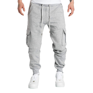 Sports Trousers In The Newest Style For Men With Several Pockets Drawstring Casual Trousers For <b>Exercise</b> Tracksuit Trousers - Product Image 2