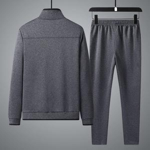 ชุดวอร์มสำหรับผู้ชายชุดวอร์มผ้าฝ้ายมีฮู้ดสำหรับวิ่ง - Product Image 1