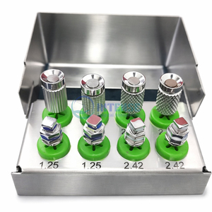 Kit de Destornilladores Manuales de Acero Inoxidable para Implantes Dentales, 4 Piezas, Instrumentos Quirúrgicos Largos y Cortos - Product Image 6
