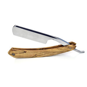 มีดโกนสำหรับช่างตัดผมด้ามจับทำจากไม้แบบไม่ลื่นพร้อมด้วยมีดโกนสำหรับช่างตัดผมมืออาชีพอเนกประสงค์ - Product Image 6