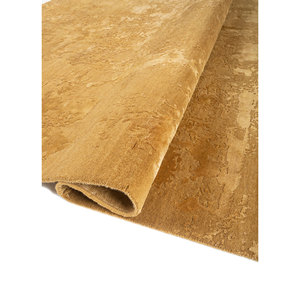 Alfombra Kavi Gold de Lana y Seda de Bambú Anudada a Mano, Colección Project Error, Patrón Abstracto para Uso Doméstico, Esk-431 - Product Image 2