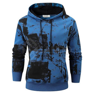 เสื้อฮู้ดดี้ผู้ชายลายไทได กันลม สำหรับฤดูหนาว ผ้าฝ้าย 100% แห้งเร็ว ระบายอากาศได้ดี คุณภาพสูง ผลิตจากโรงงาน - Product Image 1