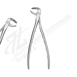 Fórceps de extracción Fig74 Molares inferiores Juego dental de acero inoxidable de alta calidad Premium Fabricante de instrumentos quirúrgicos Pakistán - Product Image 1