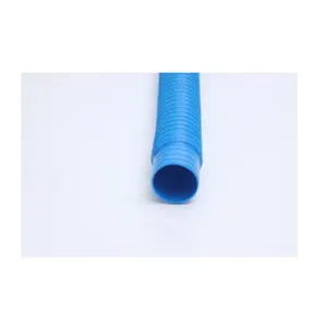 Conduit d'air flexible en PVC ondulé en plastique à bas prix