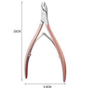 High Quality Stainless Steel Double-Sided Nail Clipper Scissors Art Spoon Pusher <b>Dead</b> Manicure Tool for Finger & Baby Care - Product Image 4