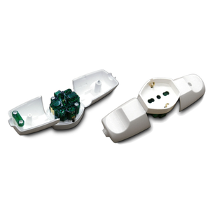 Presa presa elettrica Ecova Schuko 10/16 Ampere bianco - Product Image 3