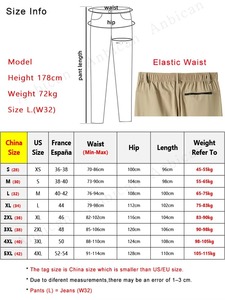 กางเกงลำลองผู้ชายผ้าแคนวาส น้ำหนักเบา ระบายอากาศ แห้งเร็ว ทรงหลวม ยืดได้ ขาตรง เหมาะสำหรับฤดูใบไม้ผลิ มี 5 กระเป๋า สไตล์เท่ๆ ใส่เที่ยวกลางแจ้ง - Product Image 6