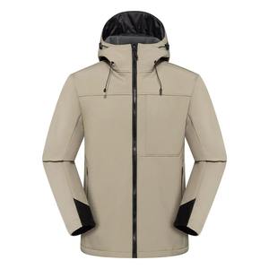 Chaqueta Softshell con Capucha de Primera Calidad, Chaqueta de Invierno Personalizable al por Mayor, Resistente al Viento, con Diseño de Cremallera Elegante, Chaqueta para Mujer - Product Image 2