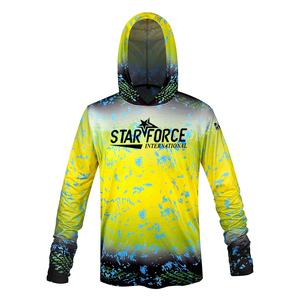 Quick Dry Sublimation Fishing Jersey Uv Protection <b>Tshirts</b> <b>Men</b> Upf 50+ <b>Long</b> Sleeve Fishing Shirts for Adults - Product Image 5