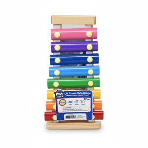 Xilófono Educativo de Madera y Metal Colorido, Juguete Musical para Niños de 2 a 13 Años, 50 Piezas, 8 Escalas, Itsy Tots - Product Image 1