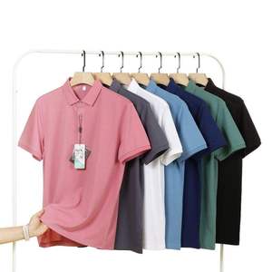 Polos personalizados de algodón orgánico para hombre 100% con logotipo bordado, Camiseta de piqué suave de verano, ropa informal transpirable de alta calidad - Product Image 1