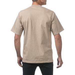 T-shirts pour hommes en coton à séchage rapide multicolore Sports personnalisés et décontractés T-shirt 100% coton pour hommes coupe ample - Product Image 5