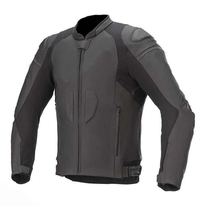 Veste de moto d'hiver sur mesure de haute qualité en cuir véritable respirant avec vêtements de course automobile Cordura imperméables - Product Image 5