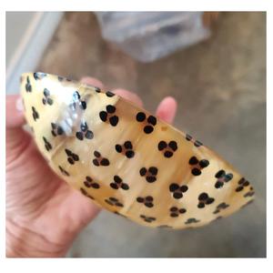 Juego de cuencos para servir de cuerno Natural de alta calidad hechos a mano altamente pulidos para Pasta para restaurante de Hotel en casa directamente de la India - Product Image 1