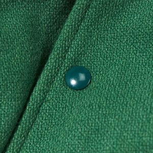 Veste universitaire en laine personnalisée AKA avec manches en cuir véritable, veste de baseball pour hommes et femmes, logos brodés - Product Image 3