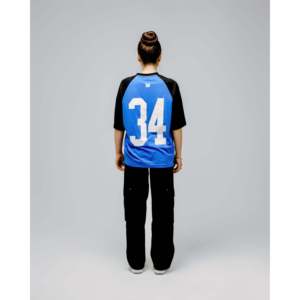 Camiseta Deportiva Raglan Dropout University, 100% Poliéster, 180g, Jersey, Corte Holgado, Diseño Sólido, Impresión Serigráfica - Product Image 1