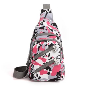 กระเป๋าสะพายคาดลำตัวมีซิปกระเป๋าหลายใบสำหรับเดินทางทุกวันสไตล์แฟชั่นวินเทจ - Product Image 5