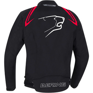 Giacca da Moto Bering Maceo di Alta Qualità, Antivento, Traspirante e Impermeabile, Abbigliamento Sportivo da Corsa, Logo Personalizzabile, Taglia XL - Product Image 4