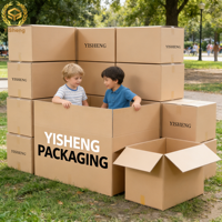 Boîtes en carton ondulé extra-larges, robustes, imperméables, avec gaufrage, pour l'expédition et le stockage d'objets fragiles et lourds
