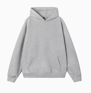 Ensemble de sweat-shirts à capuche surdimensionnés d'hiver personnalisés pour hommes et femmes, tissu lourd 100% coton, broderie de logo - Product Image 5