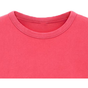 Camiseta Casual para Hombre de Talla Grande con Logotipo Bordado Personalizable de Alta Calidad, Color Rosa, 220 g/m², 100 % Algodón Orgánico Transpirable - Product Image 2