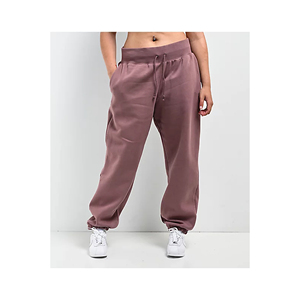 Pantalon de jogging pour femme en molleton de coton de haute qualité, écologique, léger, séchage rapide, taille mi-haute, avec logo, effet délavé - Product Image 6