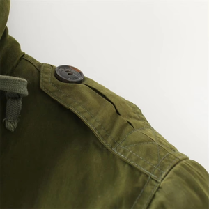 Chaqueta Parka para Hombre Diseñada para un Uso Cálido, Elegante y Funcional, Chaqueta Parka para Hombre Hecha con Forro Suave para un Confort Invernal Acogedor - Product Image 3