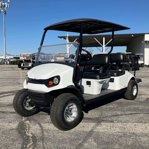Tracteur agricole d'occasion de qualité supérieure, Nouvelle voiturette de golf électrique 6 places W-h-i-t-e 2024 E-Z-G-O V-a-l-o-r - Product Image 1