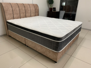 Nhanh Chóng Vận Chuyển Malaysia Nhà Máy Dệt Kim Vải Pro Lai Nệm Vua Kích Thước 25Cm X 187Cm Đồ Nội Thất Nhà Cho Chất Lượng Tốt Nhất Ngủ - Product Image 2