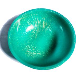 PINK Inclined Unique Designs FLOW DESSERT BOWL Meilleure vente Bol en résine fait main Design aspect marbre directement de l'Inde au meilleur - Product Image 6