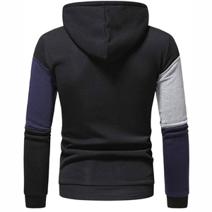 Sudaderas con capucha de chándal estampadas de punto para hombre con estilo de nueva moda de alta calidad con logotipo personalizado Diseño de cremallera de invierno de Pakistán - Product Image 2