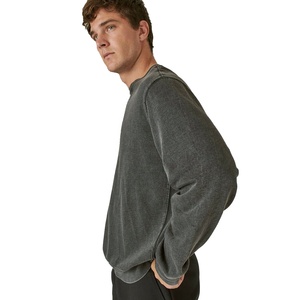 Sudaderas de lavado ácido para hombre personalizadas de alta calidad 2023, venta al por mayor, ropa de último diseño para la temporada de otoño, suministro de fabricantes - Product Image 3