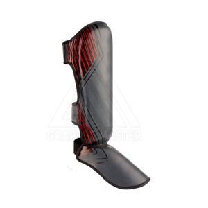 High Quality Leather Adults Boxing Training <b>Shin</b> <b>Pads</b> With Custom Logo Best Price Protective Gear for <b>MMA</b> and Soccer - Product Image 2