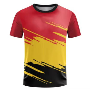 100% coton, T-shirt pour homme, coupe ample, imprimé Hot Selling Sublimation Men T-shirt 100% Cotton Luxury Design T Shirt Oversize - Product Image 2