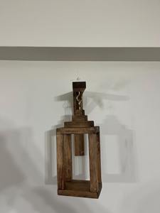 Candelabro de Madera de Seis Columnas, Adecuado para Decoración del Hogar, Centro de Mesa e Iluminación Festiva, Hecho a Mano en India - Product Image 2