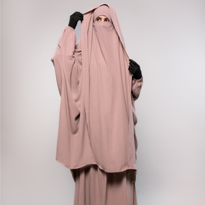Commande en gros modeste rabat pour Jilbab emballage personnalisé service de marque privée livraison rapide silhouette droite solide - Product Image 1