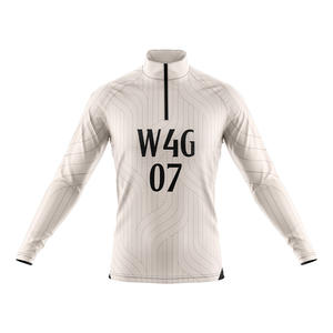 Maillot de cyclisme à manches longues sur mesure, unisexe, respirant, évacuant l'humidité, séchage rapide, coupe-vent, taille plus, haut sans couture - Product Image 4