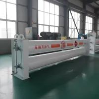 Paquete de Cilindros de Gas GNC de Acero sin Costuras de Gran Capacidad de Segunda Mano para Almacenamiento de N2, He, Aire, Hidrógeno, Uso Industrial de Alta Presión